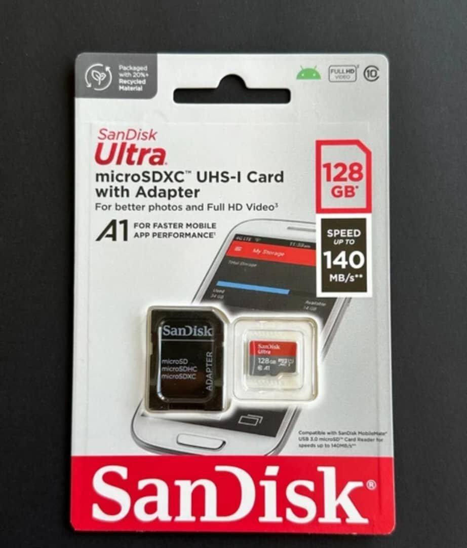 SANDISK CARTE MEMOIRE 128GB
