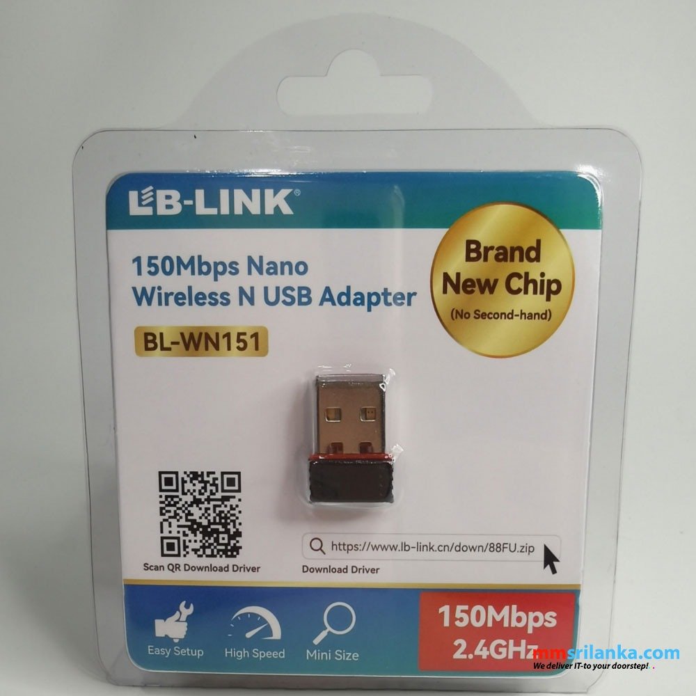 LB LINK 150 Mbps NANO WIRELESS USB ADOPTOR