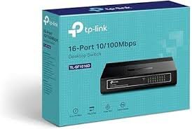 TP LINK 16 PORT 10/100 Mbps DESKTOP SWITCH