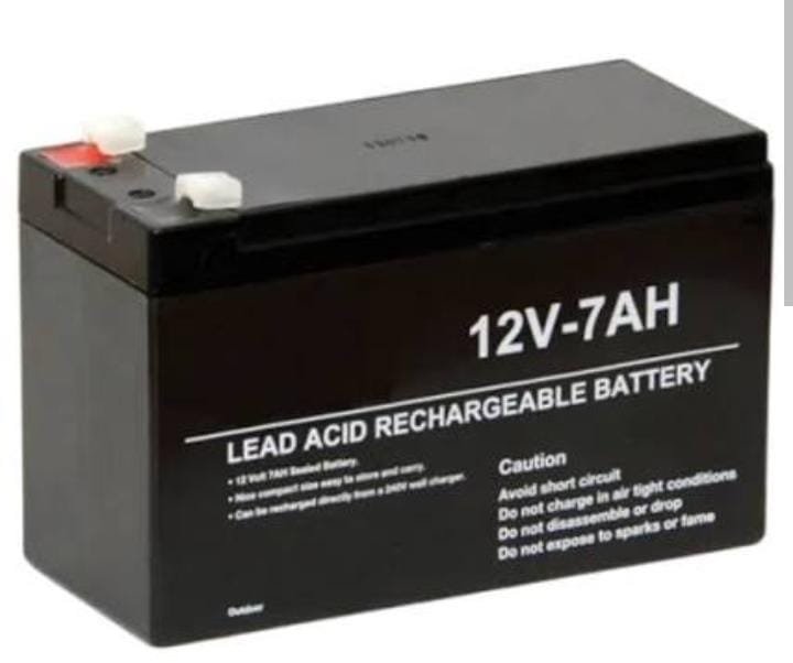 Batterie pour Centrale Incendie ASENWARE 12V 7Ah