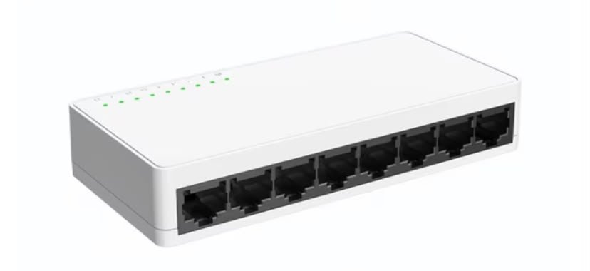 LB LINK SWITCH ETHERNET DESKTOP 8 PORT 10/ 100/ 1000Mbps Product Image