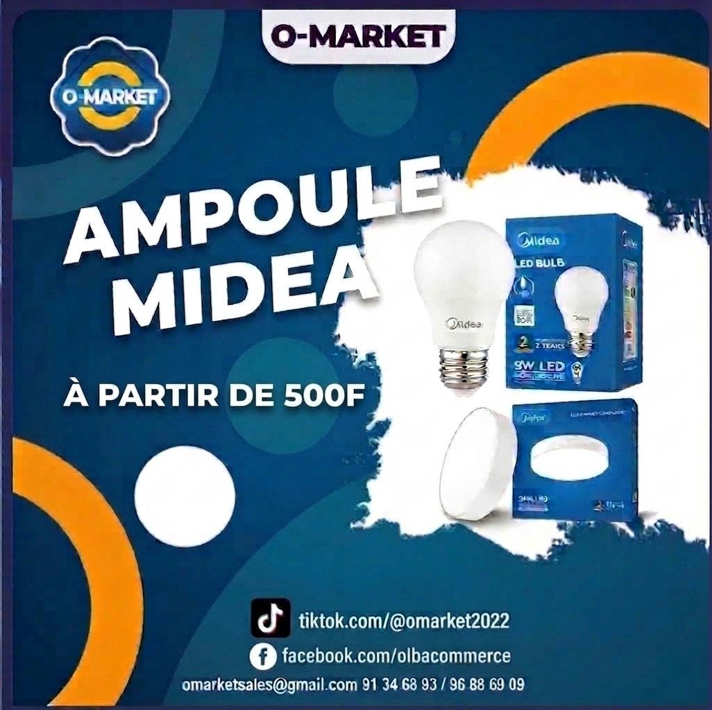 AMPOULE MIDEA 7 W