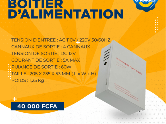 BOITIER D'ALIMENTATION