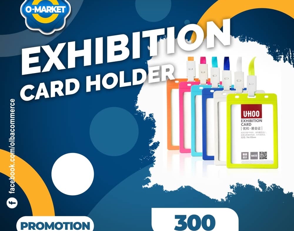 EXIBITION CARD HOLDER