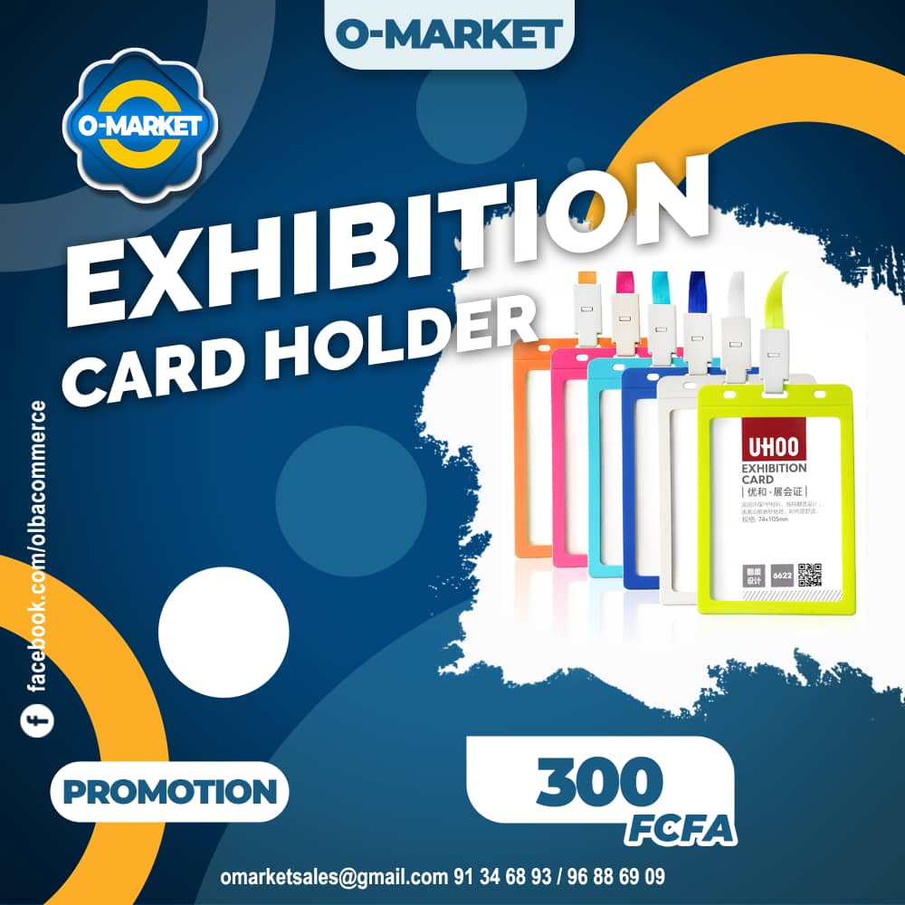 EXIBITION CARD HOLDER