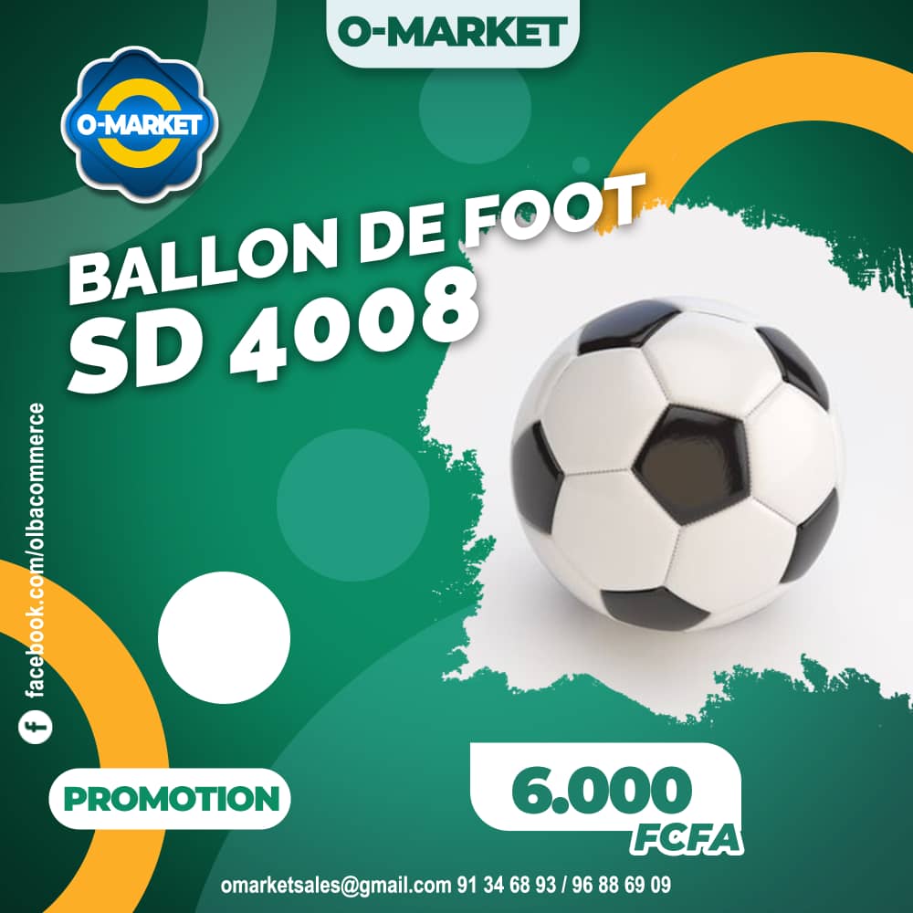 Ballon de foot sd 4008