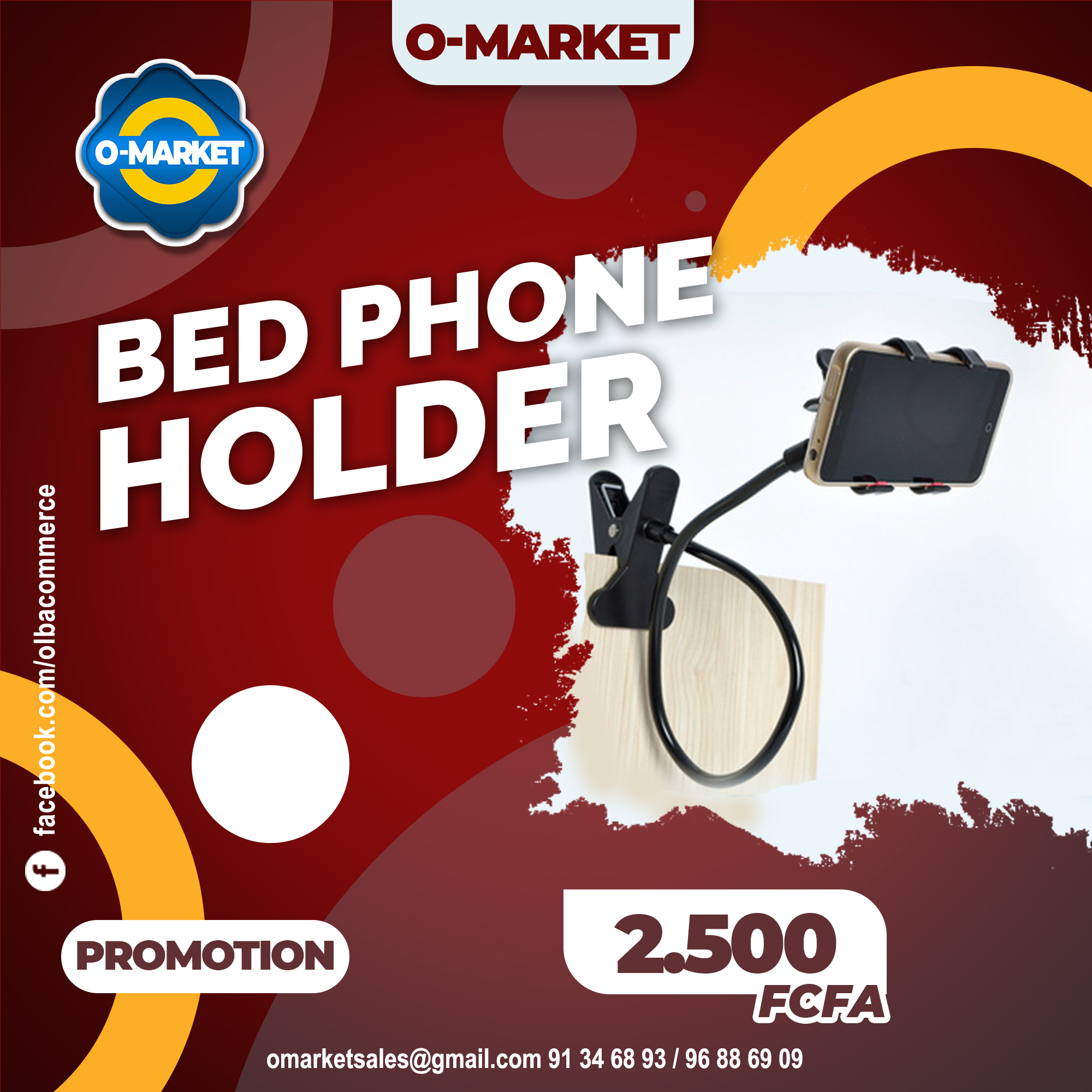 bed phone holder