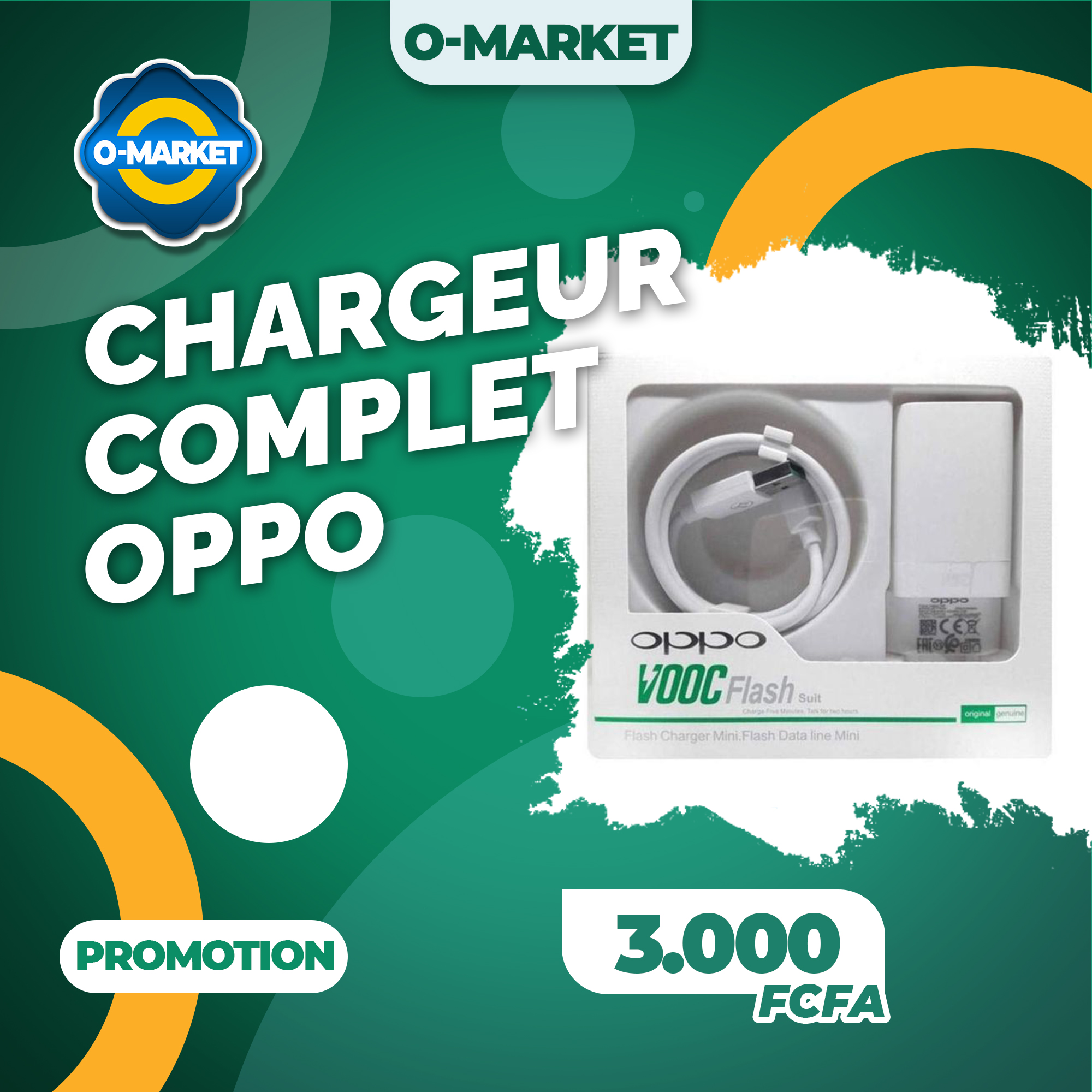 Chargeur complet oppo ev
