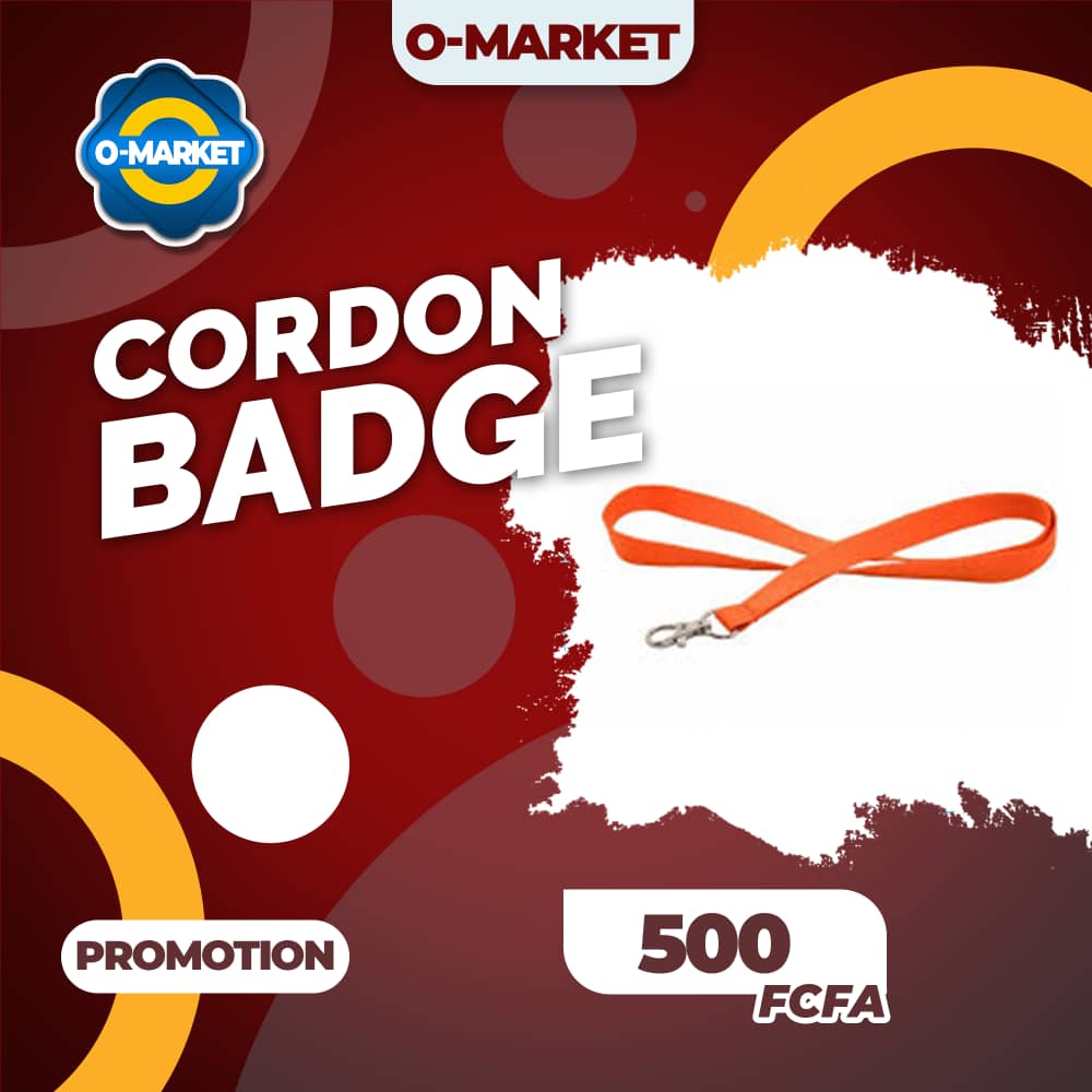 Cordon badge