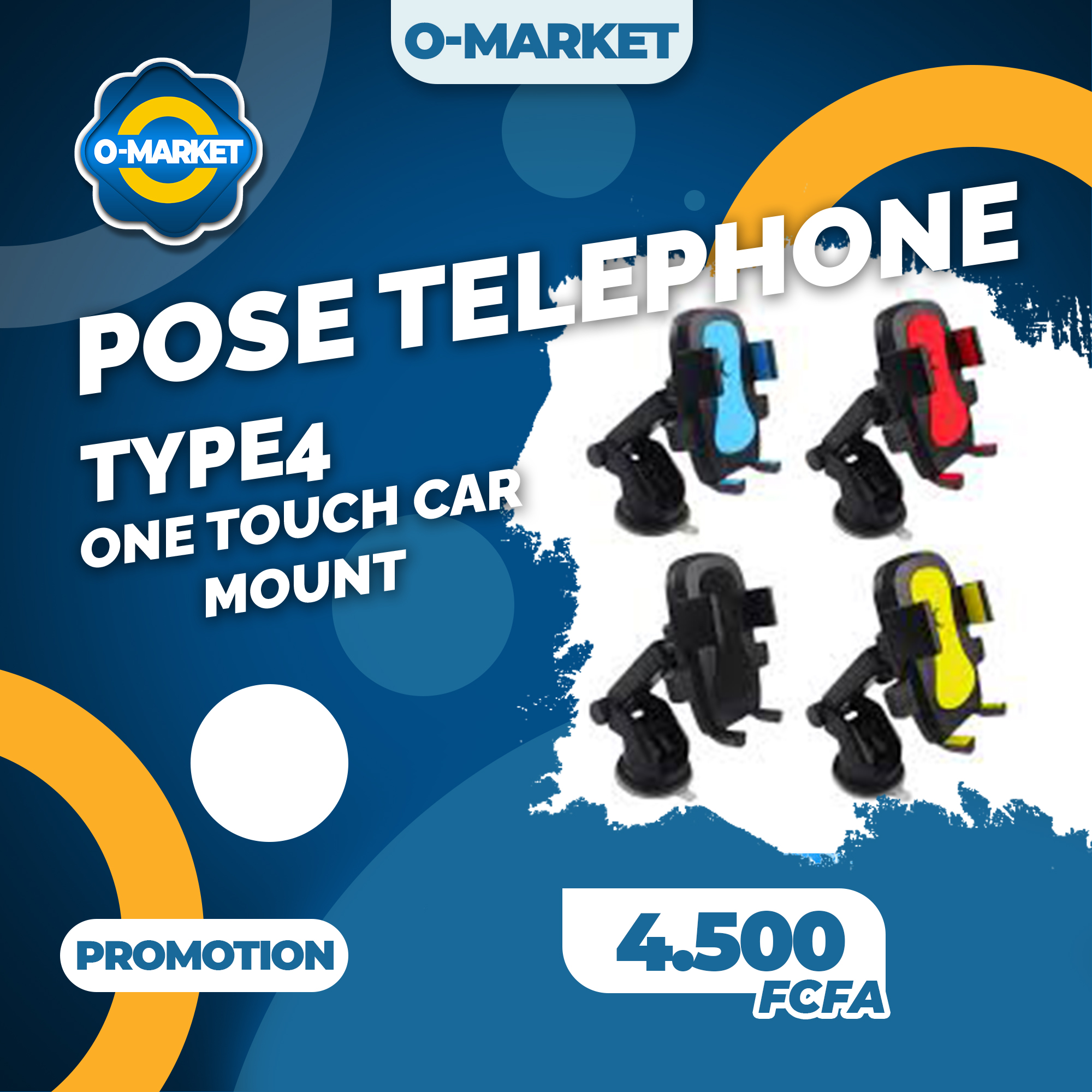 Pose telephone type 4 ev