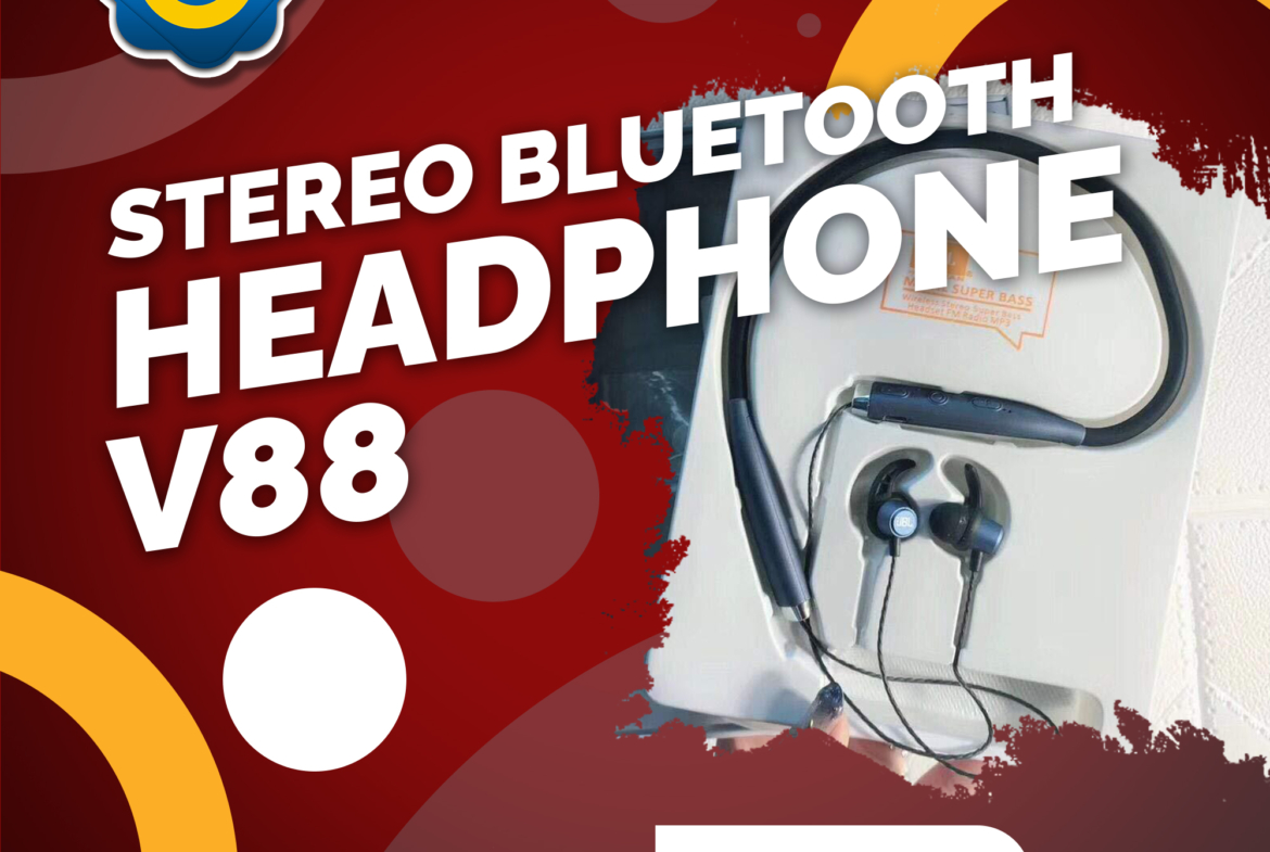 stereo bluetooth head phone v88 ev