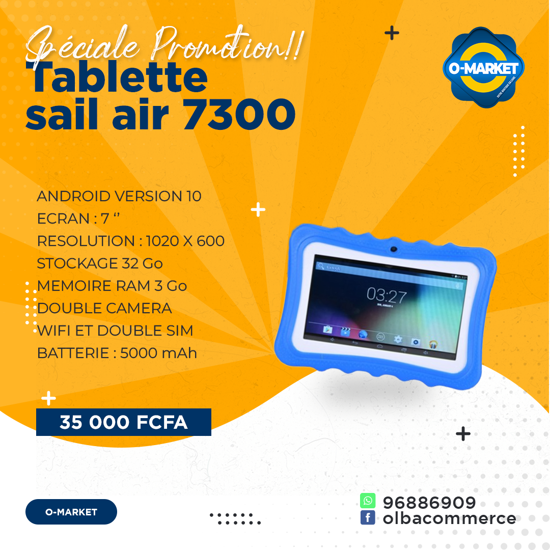 Tablette sail air 3500