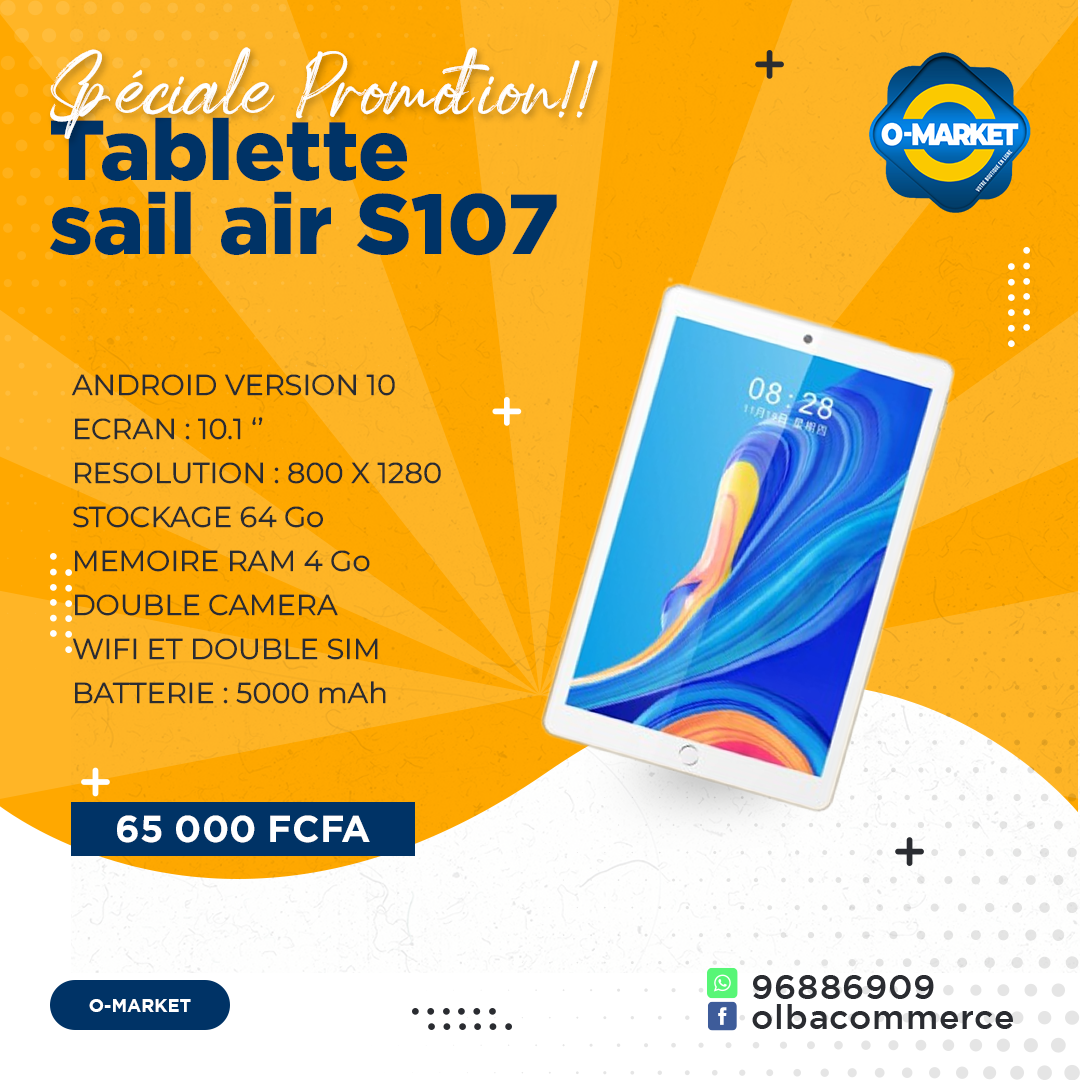 Tablette sail air s107